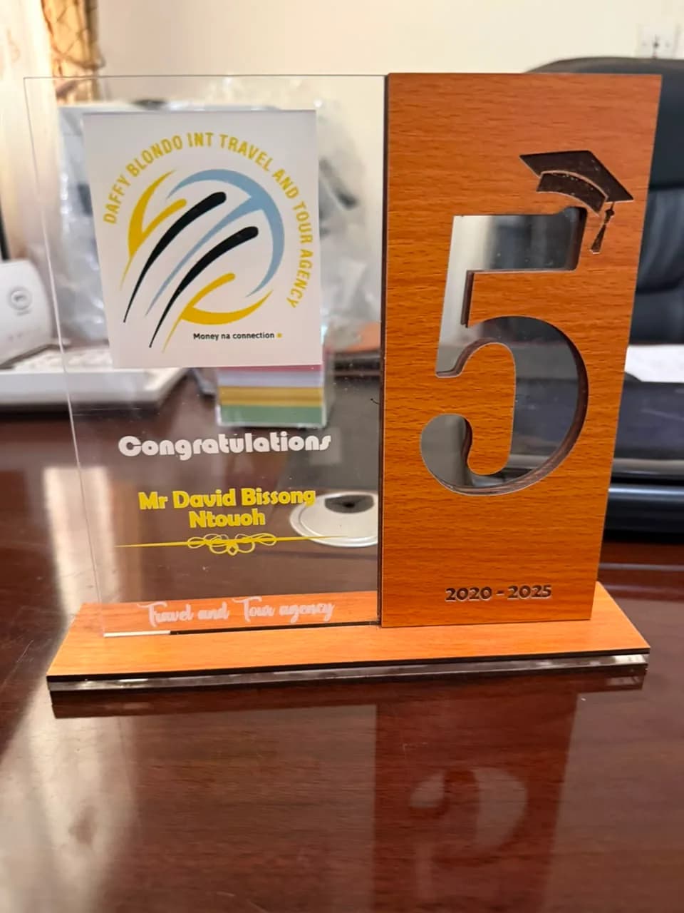 Trophée des cinq ans de l'agence, 2020 à 2025